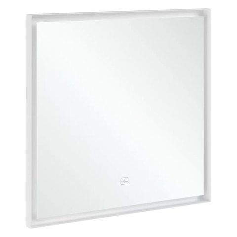 Дзеркало настінне VILLEROY & BOCH SUBWAY 3.0 A4638000, з підсвічуванням, 80x75x4.75, білий матовий 95216 фото