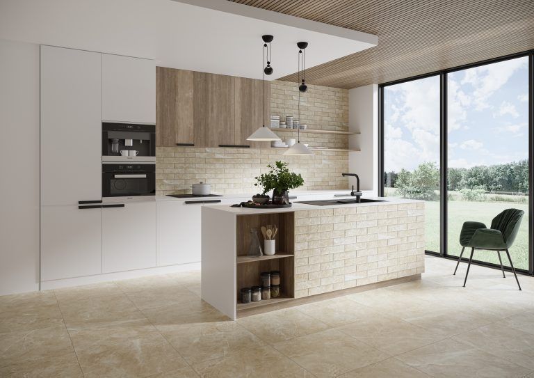 Камінь фасадний Rapid Beige 7,4x30x0,9 код 9041 Cerrad LEO-5902510809041 фото
