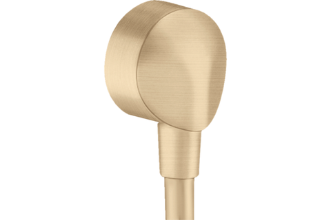 Шлангове під'єднання FixFit E без зворотного клапана, Brushed Bronze (27454140) NAVARA39463 фото