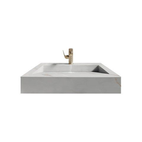 Раковина з керамограніту DSALO001 Teo Ceramics Sonata Pearl R Satin dsrk583599610 фото