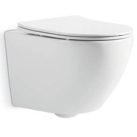 Унітаз підвісний Devit Universal 3020162 безобідковий з сидінням soft-close, quick-fix 453461 фото