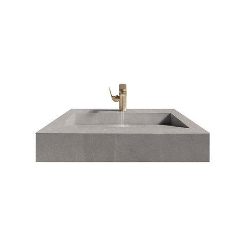 Раковина з керамограніту DSALO001 Teo Ceramics Leon Silver F P Mat dsrk583599305 фото