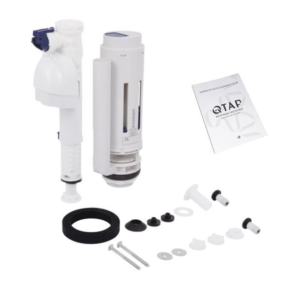 Унітаз-компакт Qtap Stork/Swan безобідковий з сідінням Soft-close QT15222178W SD00036225 фото