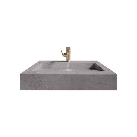 Раковина з керамограніту DSALO001 Teo Ceramics Hamburg Grey F PC R Semi Lappato dsrk583599099 фото