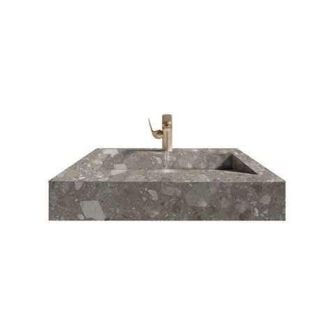 Раковина з керамограніту DSALO001 Teo Ceramics Terra Greige F PC R Sugar dsrk583599013 фото