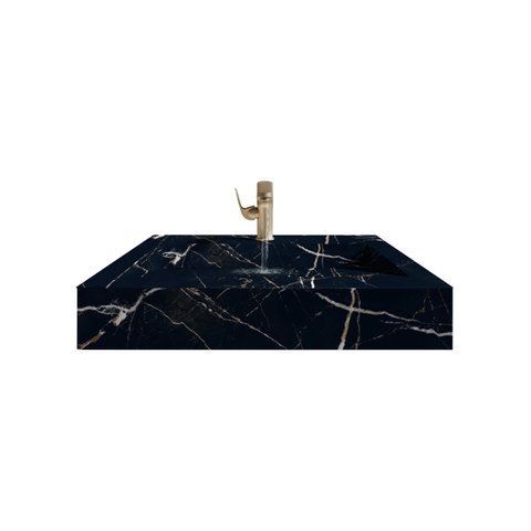 Раковина з керамограніту DSALO001 Teo Ceramics Ashford Black F P R Full lappato dsrk583598972 фото