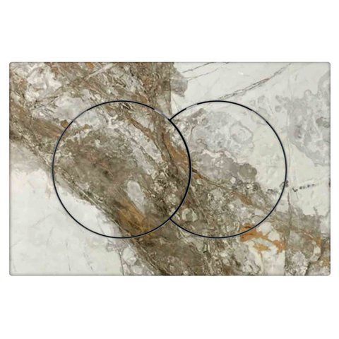 Клавіша керамогранітна Teo Ceramics Premium Marble Visage Gold полірована klk-pmvg60012008p фото
