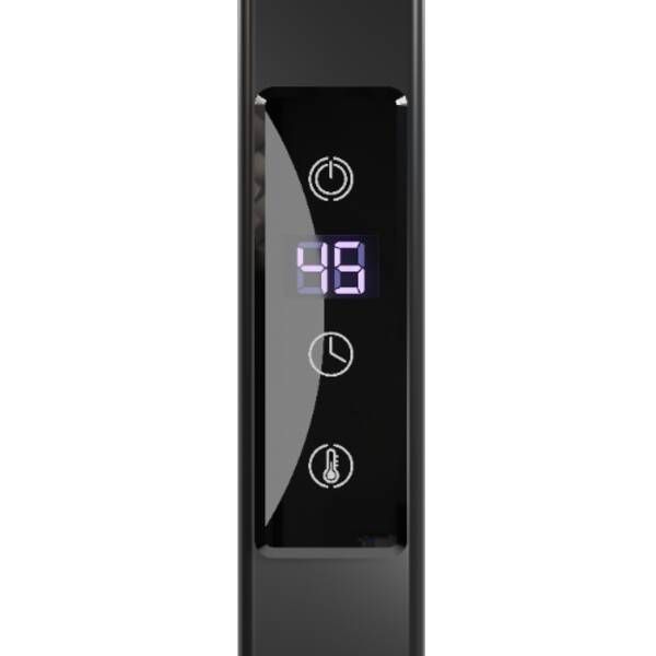 Рушникосушарка електрична Devit Linea LI500800EBS П8 500х800, чорний матовий 561748 фото