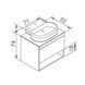Тумба з умивальником IMPRESE BLACK EDGE f32117OK, дуб 81842 фото 4