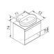 Тумба з умивальником IMPRESE BLACK EDGE f32117OK, дуб 81842 фото 3