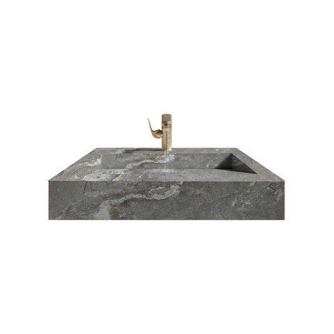 Раковина з керамограніту DSALO001 Teo Ceramics Snake Stone Grey F PC R Sugar dsrk583598999 фото