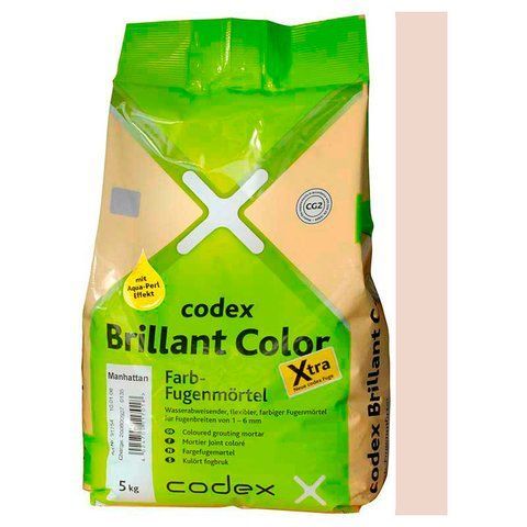 Затирка Brillant Color Xtra 13/5 bahamasbeige Codex NSVIT115065 фото