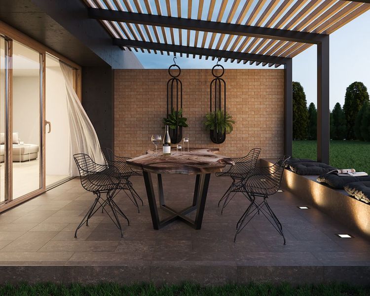 Плитка підлогова Ilario Brown 30x30 код 9189 Ceramika Paradyz LEO-Z---300X300-1-ILAR.BR фото