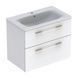 Тумба з умивальником GEBERIT SELNOVA SQUARE 501.240.00.1, білий 79993 фото 2