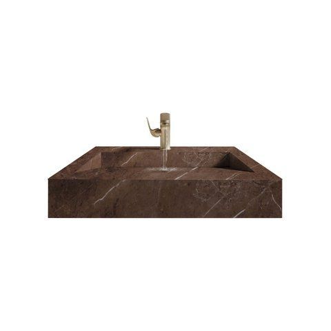 Раковина з керамограніту DSALO001 Teo Ceramics Marmolino Brown F P R Full lappato dsrk583598988 фото