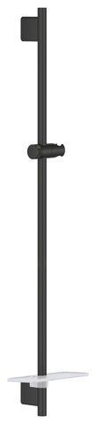 Душова штанга з поличкою 90 см GROHE RAINSHOWER 22125KF0, чорний матовий 94739 фото