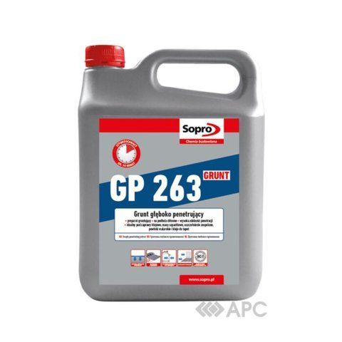 Грунтівка глибокопроникна Soprо GP 263 4 кг ARS82356 фото