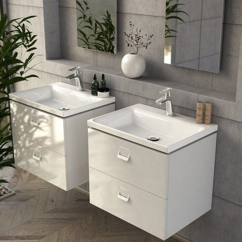 Умивальник Керамічний Comfort 600 Білий XJX01260001 фото