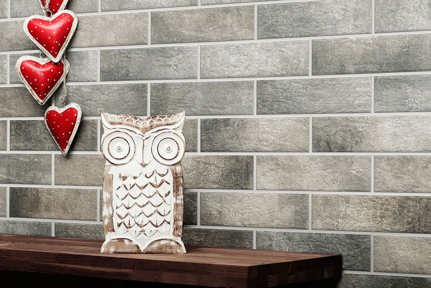 Плитка фасадна Loft Brick Pepper 6,5x24,5x0,8 код 2099 Cerrad LEO-5901779372099 фото