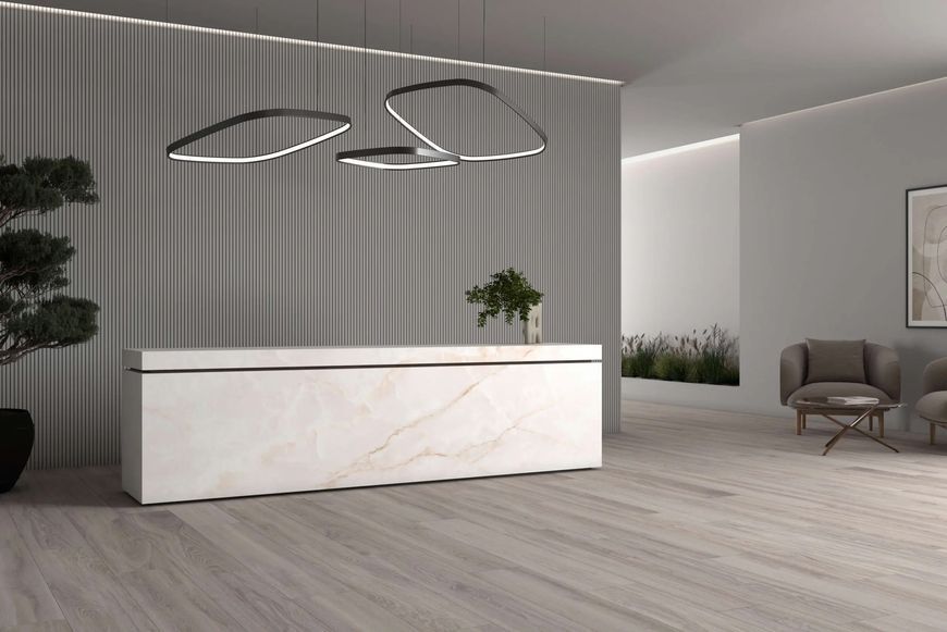 Керамограніт Ascale 3200x1600 ONICE LUX WHITE 63272 фото