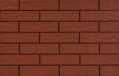 Плитка фасадна Rot Rustiko 6,5x24,5x0,65 код 9522 Cerrad LEO-5903263449522 фото