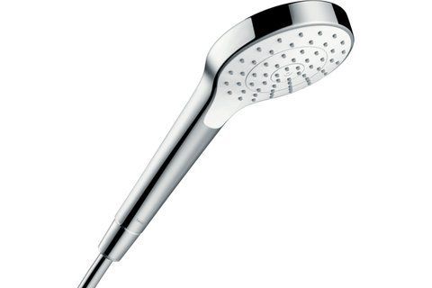 Ручний душ Croma Select S 110 1jet, EcoSmart 9л/хв White/Chrome (26805400) NAVARA47473 фото