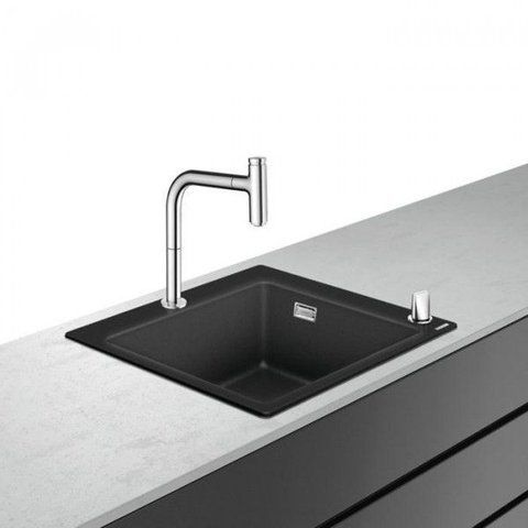 Кухонна мийка кам'яна HANSGROHE C51-F450-06 43217000 81115 фото