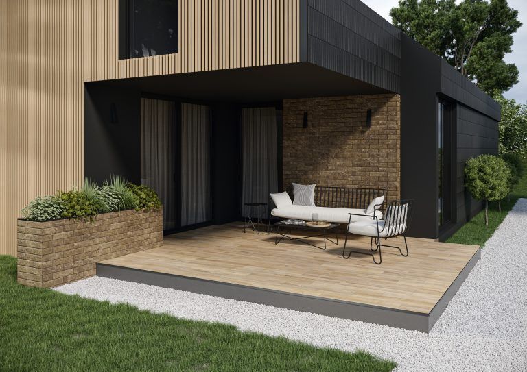 Камінь фасадний Rapid Brown 7,4x30x0,9 код 9065 Cerrad LEO-5902510809065 фото