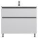 Тумба з раковиною AM.PM X-Joy M85 - FSX1002 - WC1002WG38 підлогова 100 см, білий глянець 543451 фото 1