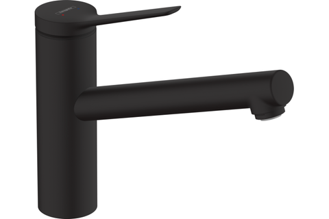 Змішувач Zesis M33 150 1jet кухонний (74802670) Matt Black NAVARA51535 фото