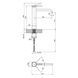 Змішувач для раковини Qtap Robin високий QTROB1060H102K Black Chrome SD00047544 фото 2