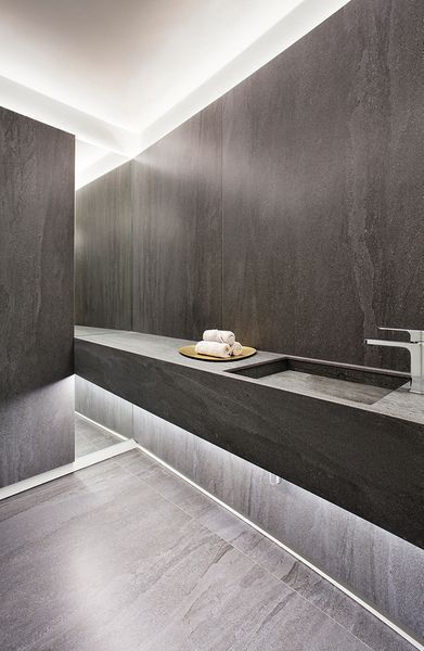 Керамограніт Neolith ASPEN GREY FUSION Лапатована 3200x1600x12 мм 104988 фото