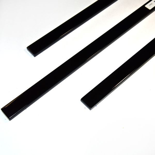 Фриз скляний GF 7532 black 25х750 Кераміка Лео УКРАЇНА LEO-GF 75032 фото