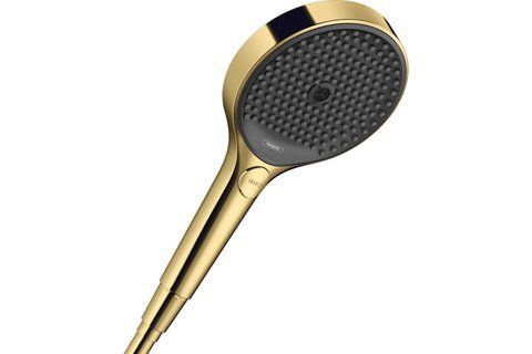Ручний душ Rainfinity 130 3jet EcoSmart Polished Gold Optic (26865990) NAVARA47437 фото