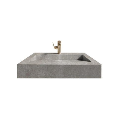 Раковина з керамограніту DSALO001 Allore Group CONCRETE GREY dsrk583595056 фото