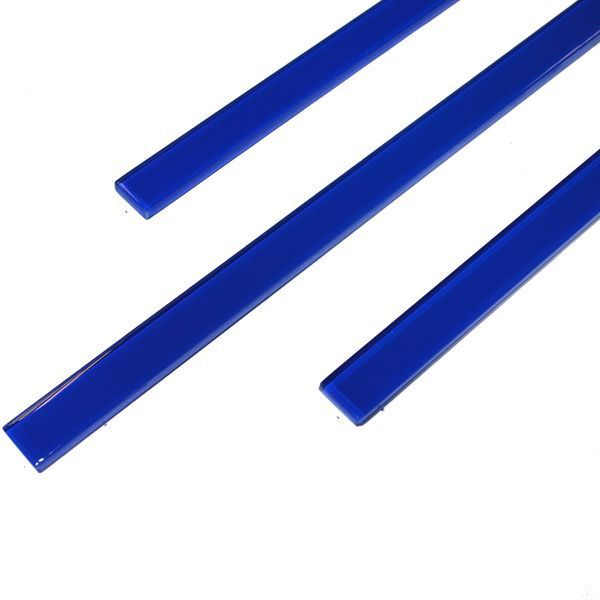 Фриз скляний GF 7520 blue 25x750 Кераміка Лео УКРАЇНА LEO-GF 75020 фото