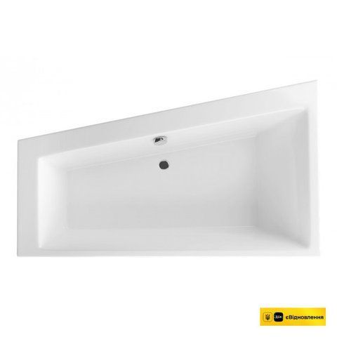 Ванна акрилова кутова 1700x1000 Excellent Sfera ліва (WAEX.SFL17WH) WAEX.SFL17WH фото