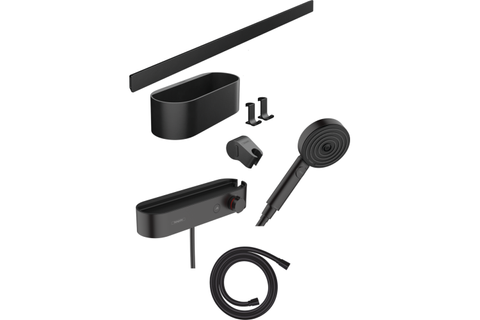 WallStoris Комплект Аксесуарів Activation EcoSmart з термостатом 7в1 Matt Black (24250670) NAVARA45356 фото