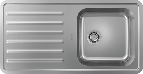 Мийка для кухні HANSGROHE S41 43341800, нержавіюча сталь 800004260 фото
