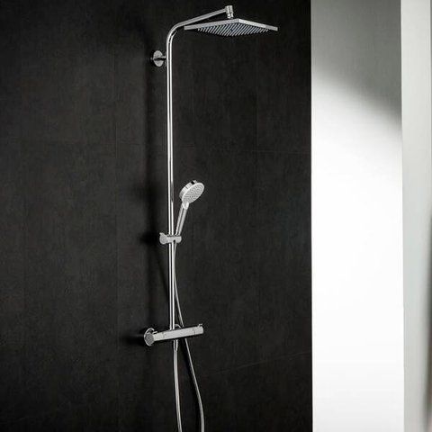 Душова система Hansgrohe Crometta E 240 1jet Showerpipe Душова система д/душа 27271000 фото