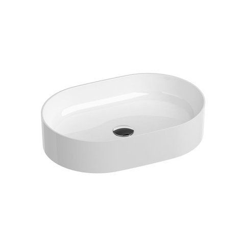 Умивальник Керамічний Ceramic 550 O Slim Білий XJX01155001 фото