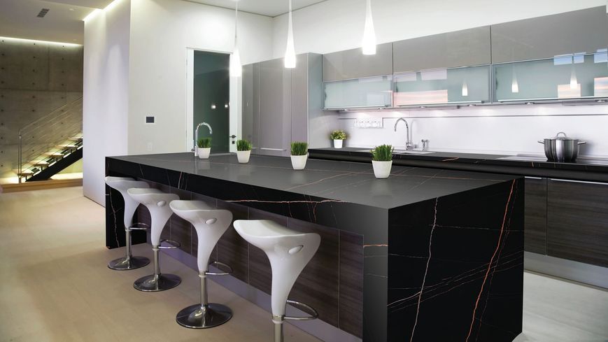 Кварцовий камінь Avant 7700 Calacatta Marseille 320x160см, 20 мм DS-AV-CLC-MRS-320x160 фото