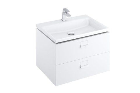 Тумба під умивальник SD COMFORT 600, 60x50x46 см, білий/білий, X000001377 NAVARA59757 фото
