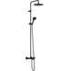 Душова система Hansgrohe Vernis Blend 26899670 з термостатом, чорний матовий 537874 фото 1