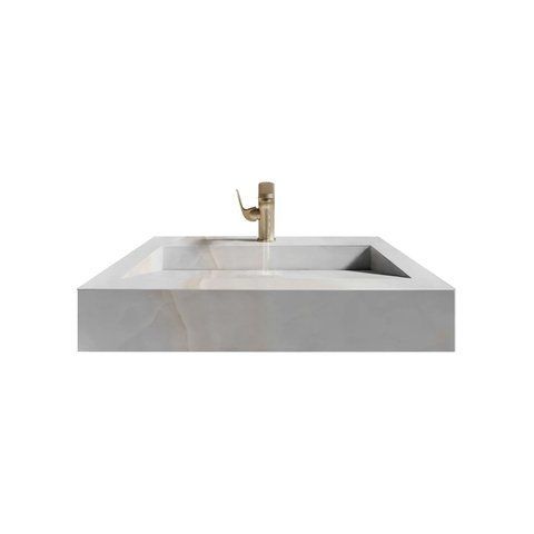 Раковина з керамограніту DSALO001 Teo Ceramics Onice Pearl F P Full lap dsrk583599005 фото