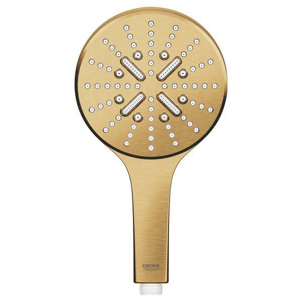 Ручний душ Grohe Rainshower SmartActive 130 26574GN0 3 режими, брашоване золото 556434 фото