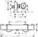 Змішувач Ecostat 1001 CL для душу (термостат) (13211000) NAVARA19546 фото 2