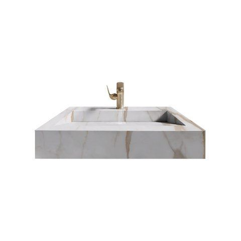 Раковина з керамограніту DSALO001 Teo Ceramics Calacatta Gold F P R Mat dsrk583598979 фото