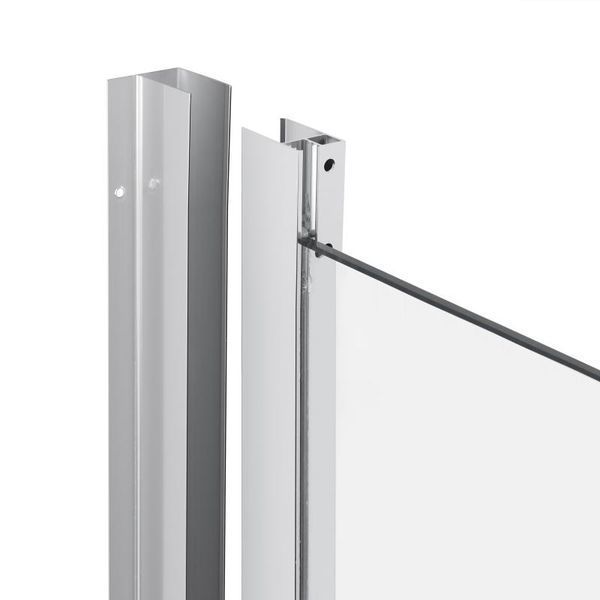 Душова кабіна Qtap Taurus CRM1099SC6 90х90 см, скло Clear 6 мм покриття CalcLess, без піддона SD00039701 фото