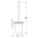 Щітка для унітаза GROHE ESSENTIALS 40374001 50708 фото 3